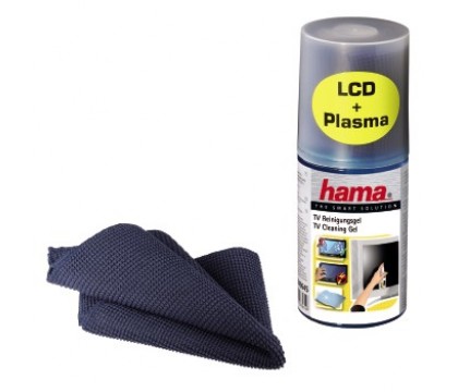 Hama TV Cleaning Gel, 200 ml, cloth included